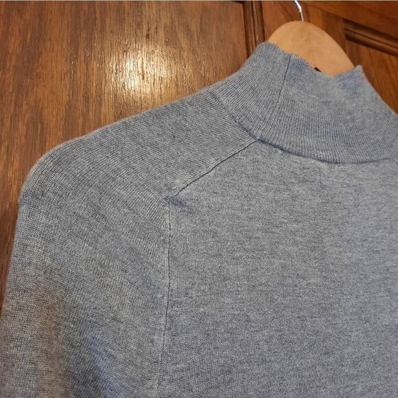 Apt 9 Sweater Turtleneck Grey - Picture 10 of 14